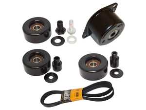 ES#5375042 - 996-102-151-66-K - Porsche Serpentine Belt And Roller Kit - Refresh your belt drive system for smooth, reliable performance. - Hamburg Tech - Porsche