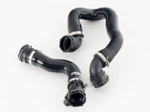 ES#5335373 - 018739LA02 - N55 Performance Silicone Radiator Hose Kit - With OE Connectors - Retains OEM fitment with superior looks and durability. Pre-assembled with factory connectors for easy installation! - ECS - BMW