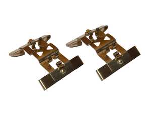 ES#5375093 - 971698995bKT - Rear Brake Pad Spring Clip - Set Of 2 - Keeps your brake pads securely in place. - Hamburg Tech - Porsche
