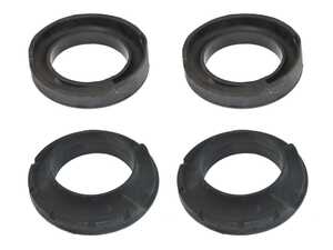 ES#5375113 - 31336857001KT1 - Front Upper And Lower Spring Pad Kit - Rubber pad that sits on the top and bottom of the coil springs - Hamburg Tech - BMW