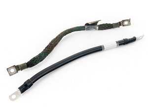 ES#4939983 - 059226LA01 - Heavy Duty Ground Cable Upgrade (12427549393) - Restore lasting electrical reliability to your E9X with a high-quality, corrosion-proof ground strap engineered for long-term performance. - ECS - BMW