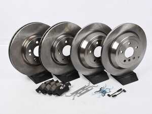 ES#5373907 - KOE6710 - Front & Rear Brake Service Kit *Scratch And Dent* - Featuring Power Stop Rotors, and pads - Scratch & Dent - Mercedes Benz