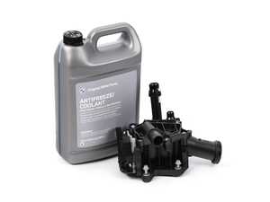 ES#4772481 - 11537642854KT - Thermostat Replacement Kit - Includes new Genuine BMW Heat Management Module (Thermostat) & 1 gallon of BMW coolant/antifreeze - Genuine BMW - BMW