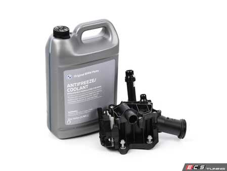 ES#4772481 - 11537642854KT - Thermostat Replacement Kit - Includes new Genuine BMW Heat Management Module (Thermostat) & 1 gallon of BMW coolant/antifreeze - Genuine BMW - BMW