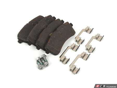 ES#4494860 - 0004205404 - Rear Brake Pad Set - For carbon ceramic brake rotors / cars - Genuine Mercedes Benz - Mercedes Benz