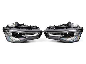 ES#2642808 - 8T0941043CKT - European Xenon Headlight Set - Improved European beam pattern without amber markers - Genuine European Volkswagen Audi - Audi
