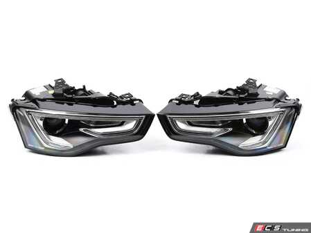 ES#2642808 - 8T0941043CKT - European Xenon Headlight Set - Improved European beam pattern without amber markers - Genuine European Volkswagen Audi - Audi