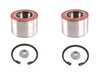 ES#2594654 - 1J0498625KT - Front Wheel Bearing Kit - Includes both front wheel bearings with installation hardware - Assembled By ECS - Audi Volkswagen