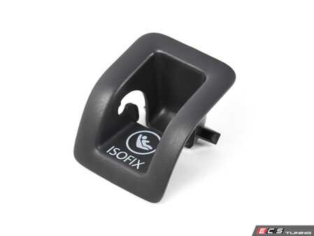 ES#1072660 - 1K0887233D82V - Seat Belt Guide - Titanium Black - Genuine Volkswagen Audi - Volkswagen