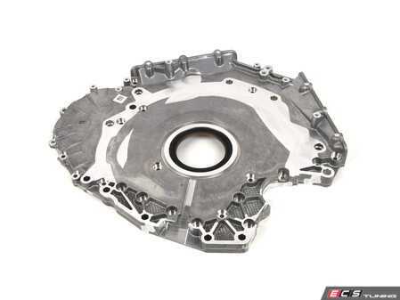 ES#2582204 - 079103171AQ - Rear Crankshaft Seal - With Flange - With mounting flange & sealing gasket to engine block - Genuine Volkswagen Audi - Audi