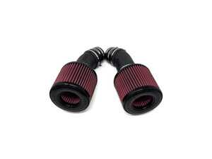 ES#5375511 - G90ELINT-R - BMS Elite Dual Intakes - Red Filters - Replaces your stock intake with Burger Motorsport's high flow solution! - Burger Motorsports - BMW