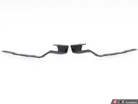 ES#4882922 - 057403LA01 - E70 Ditch Light Bracket Set - Position auxiliary lights cleanly for secure, vibration-free illumination ahead and to the side of the vehicle. Shares existing factory hood hinge mounting location. Lights sold separately. - ECS - BMW