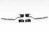 ES#5376014 - 057403la02KT - E70 Ditch Light Brackets & LED Lighting Package - Position auxiliary lights cleanly for secure, vibration-free illumination ahead and to the side of the vehicle. Shares existing factory hood hinge mounting location. Includes 4" LED pod lights & wiring! - ECS - BMW