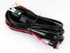 ES#5376014 - 057403la02KT - E70 Ditch Light Brackets & LED Lighting Package - Position auxiliary lights cleanly for secure, vibration-free illumination ahead and to the side of the vehicle. Shares existing factory hood hinge mounting location. Includes 4" LED pod lights & wiring! - ECS - BMW