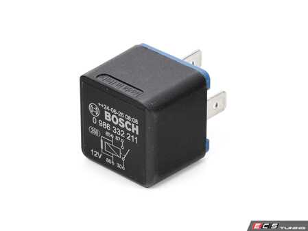 ES#3024042 - 61311373585 - Fuel Pump Relay - 4 Prong - A failed fuel pump relay will prevent your BMW from running - Bosch - BMW