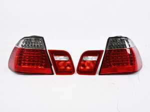 ES#5374237 - ANZ321004 - Anzo BMW Taillights - Red/Clear *Scratch And Dent* - Plug and play red/clear housings for a unique look and improved visibility. Select your favorite bulbs! - Scratch & Dent - BMW
