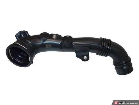 ES#5375987 - 13717615026 - Upper Intake Charge Pipe - Connects throttle body to lower charge pipe - Hamburg Tech - BMW
