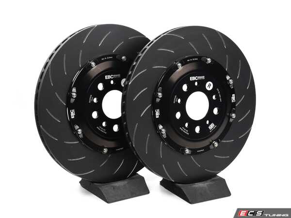 Sg02 Rotor EBC - SG2F026 - Rear 2-Piece Floating SG Grooved Rotor Pair - 370x24mm