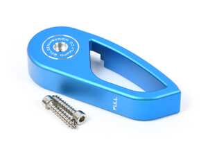 ES#4905023 - E9XHHL-B - Performance Motorsport BLUE Hood Latch Handle (LHD) - Introducing the Goldenwrench full replacement Billet Hood Latch Handle for BMW E9X Series vehicles in Performance Motorsport 
Blue! - Goldenwrench Supply Co - BMW