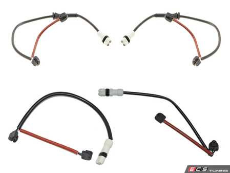 ES#5376046 - 40005-00009KT - Front And Rear Brake Pad Wear Sensor Kit - Wear sensors for all four corners - Hamburg Tech - Porsche