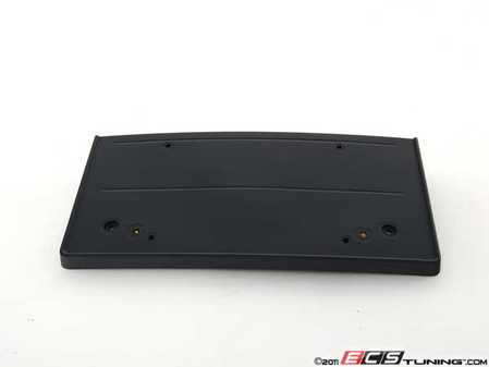 ES#74871 - 51117892577 - License Plate Mounting Bracket - Front - Keeps you legal in states requiring a front plate - Genuine BMW - BMW