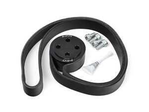 ES#4846364 - 034-145-Z041 - 034Motorsport 3.0T Supercharger Pulley Upgrade - Increased horsepower and torque throughout the powerband when paired with Stage 2/2+ Performance Software. - 034Motorsport - Audi