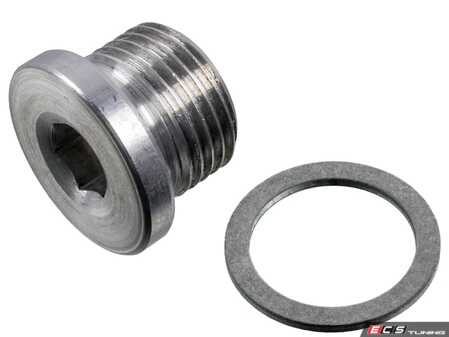 ES#5376312 - PAF008309A - Engine Oil Drain Plug - Priced Each - Includes crush washer. (18 X 1.5 mm) - Febi - Porsche