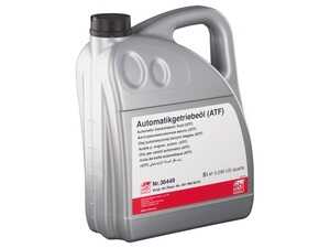 ES#2865222 - 36449 - Automatic Transmission Fluid - 5 Liter - Five (5) liter bottle which meets Mercedes specification 236.14 - Febi - Mercedes Benz Porsche