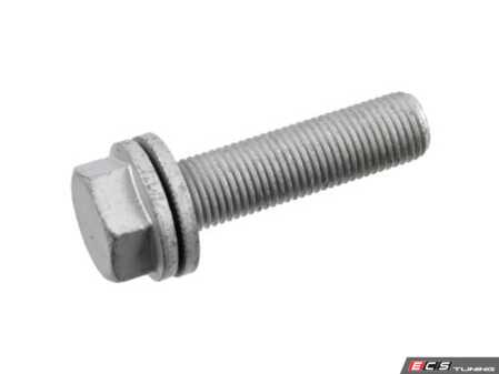 ES#5376325 - N91084901 - Front Caliper Carrier Bolt - Priced Each - Secures the caliper carries to the spindle. M14x1.5x55 - Febi - Audi Volkswagen