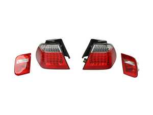 ES#4716280 - anz321004 - Anzo BMW Taillights - Red/Clear - Plug and play red/clear housings for a unique look and improved visibility. Select your favorite bulbs! - Anzo - BMW