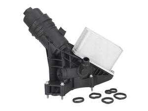 ES#5376194 - 11428583895 - Oil Filter Housing With Filter - Includes housing, gasket, filter and cap - Febi - BMW