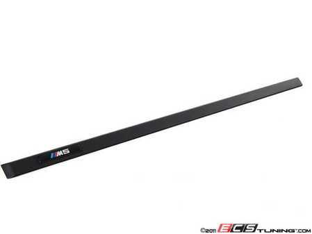 ES#77800 - 51132693353 - E39 M5 Door Moulding Strip - Front Left - Replaces faded door mouldings - Genuine BMW - BMW