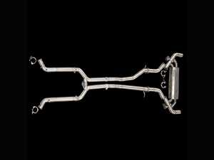 ES#5377113 - BBEX006 - Mercedes AMG GLC63(S) M177 (X253/C253) Valved Exhaust System 76MM/3IN - Transform your Mercedes GLC M177 into a roaring powerhouse with BlackBoost Straight Pipe Exhaust System. Engineered for maximum performance and an aggressive exhaust note, this exhaust system is the ultimate upgrade for an exhilarating driving experience. - BlackBoost - Mercedes Benz