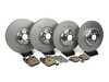 ES#4905787 - g0550ifrbrkKT - Front & Rear Brake Service Kit - Featuring Genuine BMW rotors and ECS DD23 Daily Driver ceramic pads - Assembled By ECS - BMW