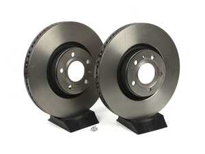 ES#4492901 - 4e0615301adKT - UV Coated Brake Rotors - Pair (321x30) - Features Brembo's special UV paint treatment that guarantees superior corrosion resistance. - Brembo - Audi