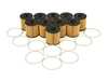 ES#4883359 - 11427622446101KT - Oil Filter Kit With O-Ring - 10 Pack - Multi-pack oil filter kits to ensure your oil stays contaminant free : Gen 2 MINIs - Hengst - MINI