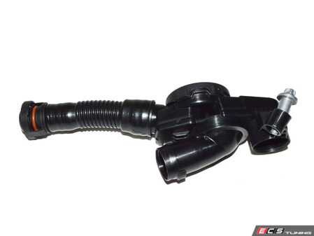 ES#5386446 - 94610723077 - Crankcase Vent Valve - Left Side - Acts as a non-return valve that helps regulate crankcase gases and prevents backflow into the engine or emission system - Hamburg Tech - Porsche