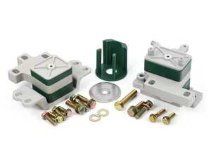 ES#4139133 - EBFI77K54622 - BFI V2 Stage 2 Mount Kit - Fully Assembled  - Billet engine and transmission mounts with 85A durometer dogbone insert - Black Forest Industries - Volkswagen