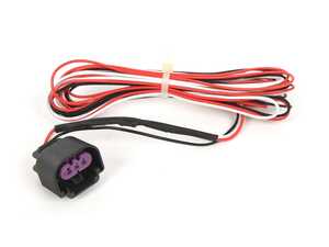 ES#4818008 - FLEX-PIGTAIL-8FT - 8 Ft Ethanol Sensor Connector Pigtail Harness - Enough length of wiring to run from the engine bay to the diagnostic port. - 40T Performance - Audi