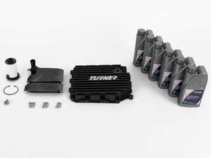 ES#5376293 - 008789LA05 - BMW DCT High-Capacity Aluminum Transmission Pan & Service Kit - F8X - A permanent, high-performance replacement for your weak plastic transmission pan! Durable cast aluminum construction offers increased fluid capacity and superior cooling. - Turner Motorsport - BMW