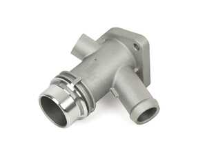 ES#4899530 - 11118619408 - Aluminum Coolant Hose Connector - Identical to OE part in form, fit, and function, but with aluminum construction to prevent cracking and leaks - Rein - BMW