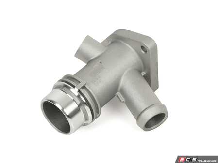 ES#4899530 - 11118619408 - Aluminum Coolant Hose Connector - Identical to OE part in form, fit, and function, but with aluminum construction to prevent cracking and leaks - Rein - BMW
