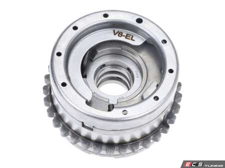 ES#5386626 - 2780507100 - Intake Camshaft Adjuster - Left - Lock down your driver-side intake timing with the newest Mercedes-Benz VVT sprocket and protect your BiTurbo V8 from devastating timing chain damage. - URO - Mercedes Benz