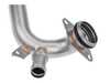 ES#5386636 - 2642008600 - Upgraded Engine Coolant Pipe  - 304 Stainless Steel vs OEM Plastic - Left Coolant Pipe - to Block. - URO Premium - Mercedes Benz