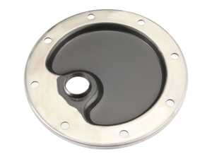 ES#5386638 - 90110138600 - Engine Sump Plate - Stainless Steel construction; Original style with drain hole - URO Premium - Porsche