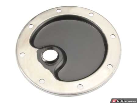 ES#5386638 - 90110138600 - Engine Sump Plate - Stainless Steel construction; Original style with drain hole - URO Premium - Porsche