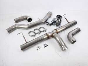 ES#5373906 - 302032429 - AWE Track Edition Axleback Exhaust - Chrome Silver *Scratch And Dent* - Loud, aggressive, muffler-delete exhaust for BMW G2X 330i/430i performance. - Scratch & Dent - BMW