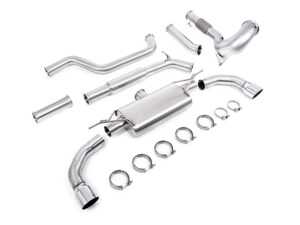 ES#5386712 - UH067-BLKEXA - Unitronic Performance Turbo-Back Exhaust System For MK8 GTI - Black Tips - Gain maximum performance, while maintaining a comfortable but enhanced exhaust tone. Featuring a GESi 5" UHO+ catalytic converter - Unitronic - Volkswagen