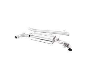 ES#5387802 - SSXMZ124 - Milltek Valved Cat-Back Exhaust System - 2019-2023 Mercedes-Benz A35 AMG - An entire system from the cat back for a full sound overhaul! Uses OE Tips! - Milltek Sport - Mercedes Benz