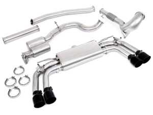 ES#5386711 - UH065-BLKEXA - Unitronic Performance Turbo-Back Exhaust System For 8Y S3 - Black Tips - Ensure perfect fitment and maximum performance, while maintaining a comfortable and unobtrusive exhaust tone. Featuring a GESi 5" UHO+ catalytic converter - Unitronic - Audi
